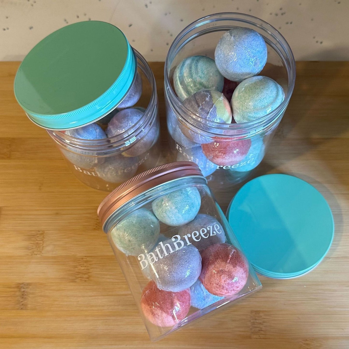 Mini Bath Bomb for Foot Spa / Hand Spa - 25gr - Jar of 12