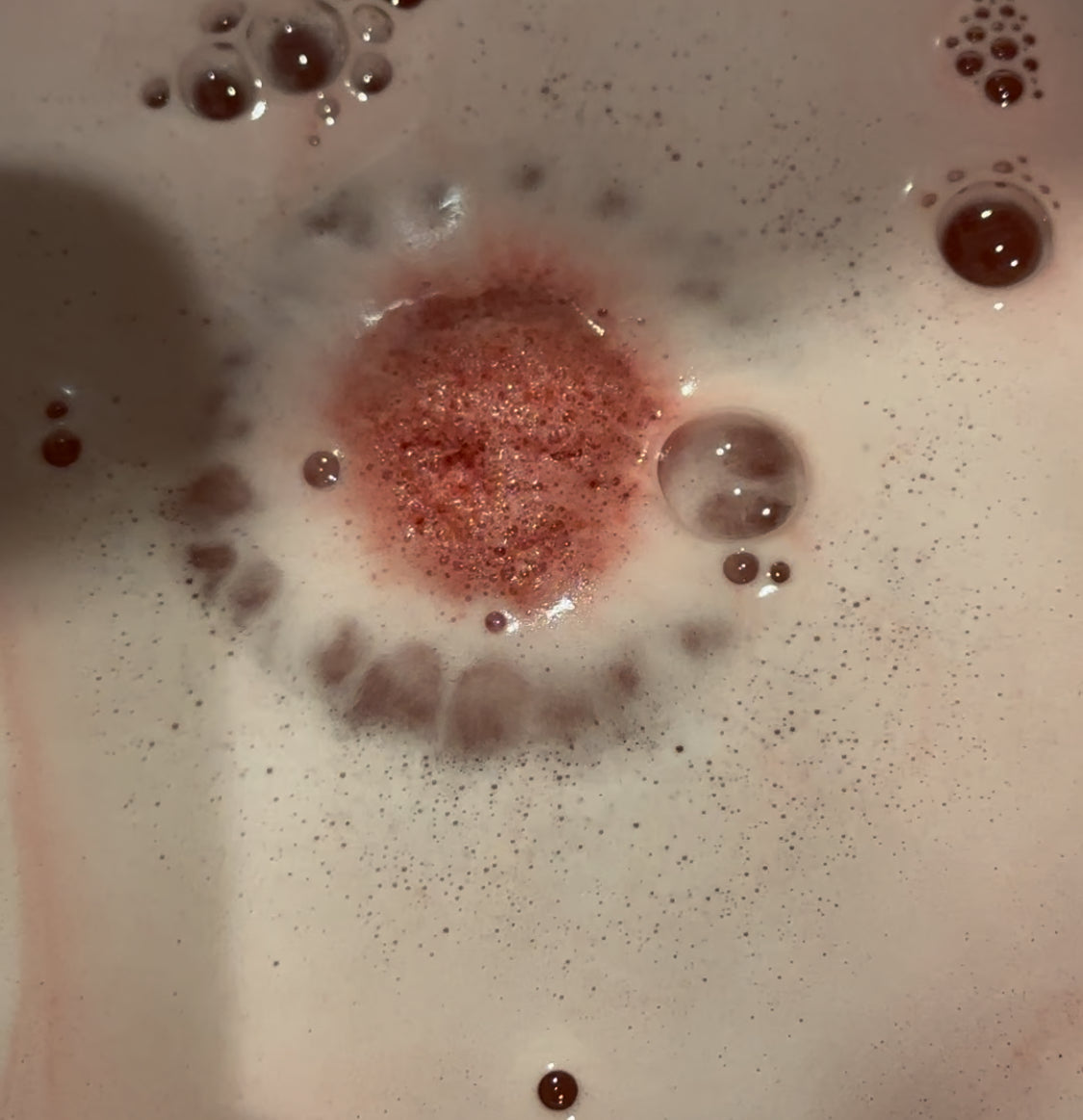 Berry In Love - Fizz & Foamy Bath Bomb by BathBreeze Your Relaxing Companion