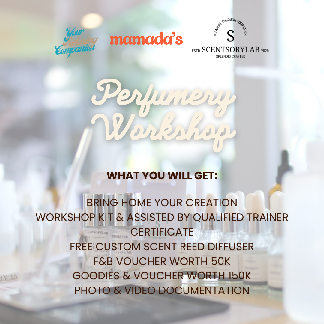 Perfumery Workshop 29 Jun 2025 - Uluwatu, Bali