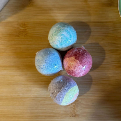 Mini Bath Bomb for Foot Spa / Hand Spa - 25gr - Box of 4