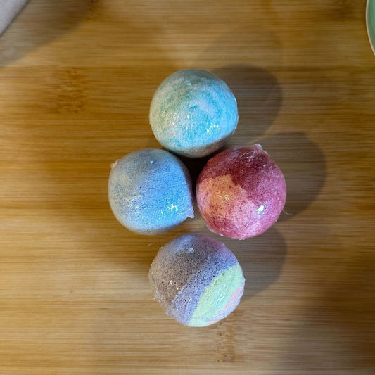Mini Bath Bomb for Foot Spa / Hand Spa - 25gr - Box of 4